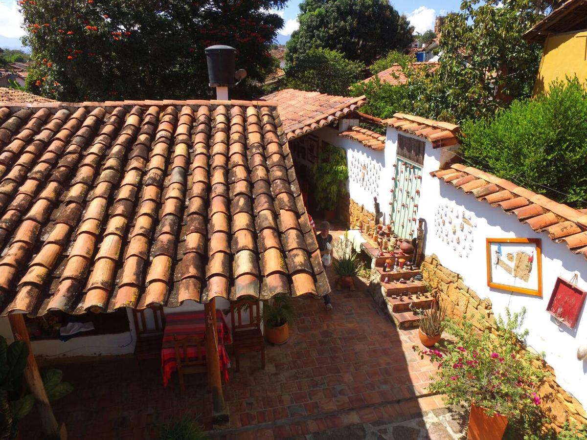 Hostal La Casona Barichara Santander Cabrera  Exterior photo