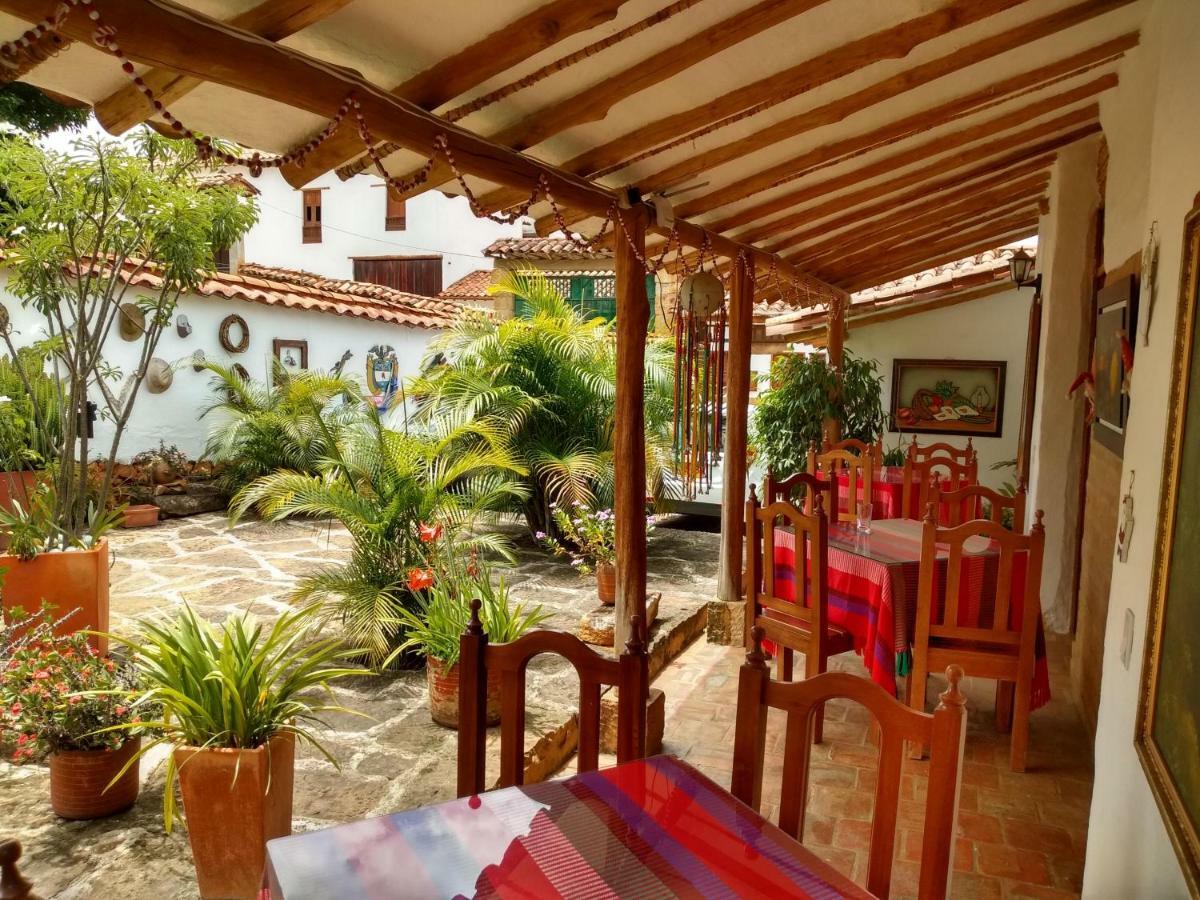 Hostal La Casona Barichara Santander Cabrera  Exterior photo